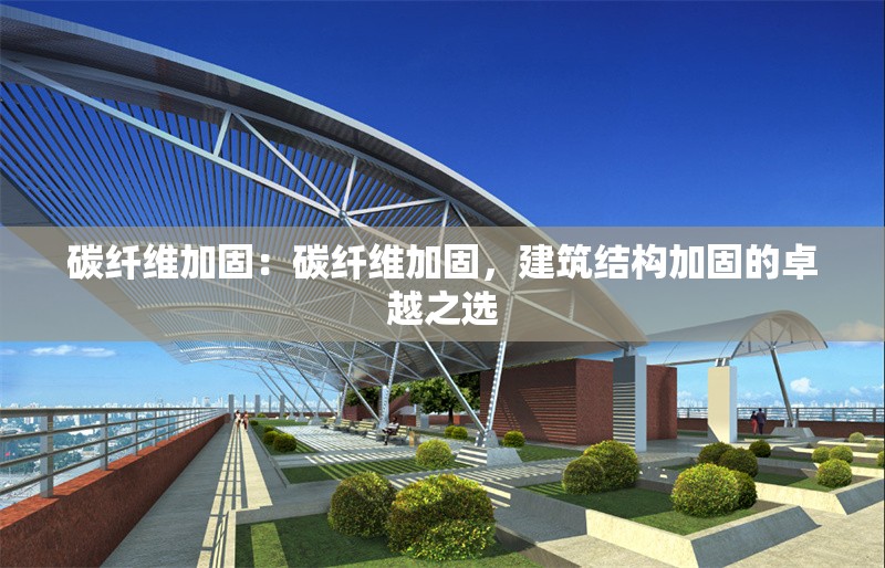 碳纖維加固：碳纖維加固，建筑結(jié)構(gòu)加固的卓越之選 行業(yè)新聞