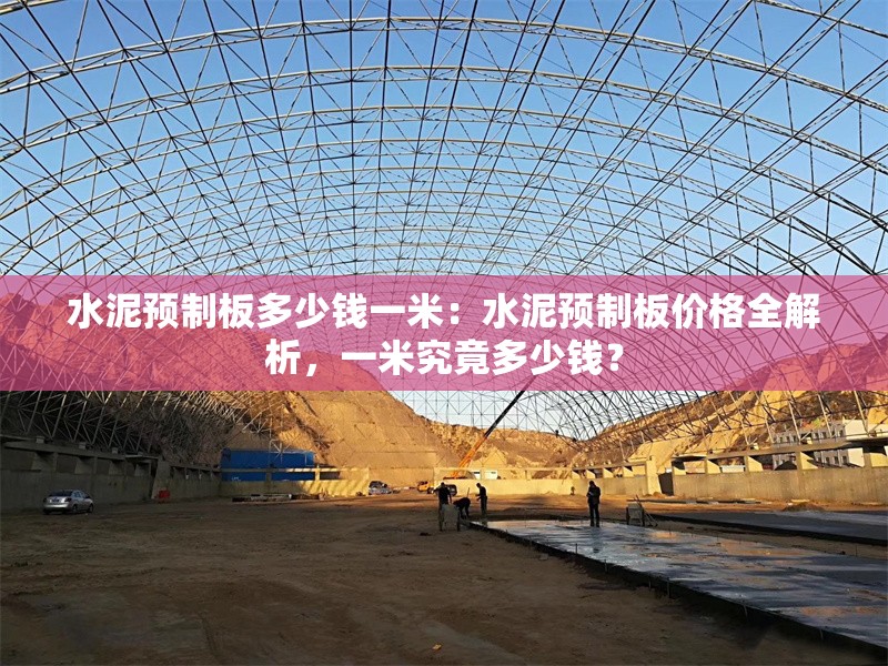 水泥預(yù)制板多少錢一米：水泥預(yù)制板價格全解析，一米究竟多少錢？ 行業(yè)新聞