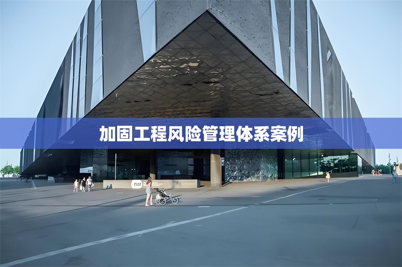 加固工程風險管理體系案例 行業(yè)新聞 第1張