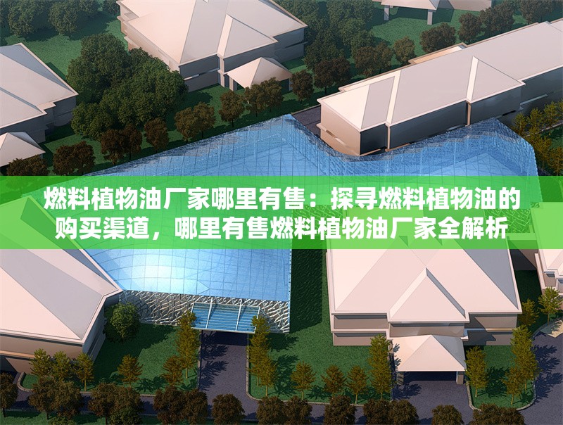 燃料植物油廠家哪里有售：探尋燃料植物油的購(gòu)買(mǎi)渠道，哪里有售燃料植物油廠家全解析 行業(yè)新聞