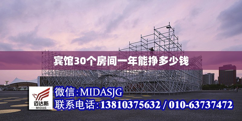 賓館30個房間一年能掙多少錢 行業(yè)新聞