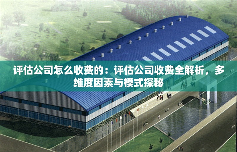 評估公司怎么收費(fèi)的：評估公司收費(fèi)全解析，多維度因素與模式探秘