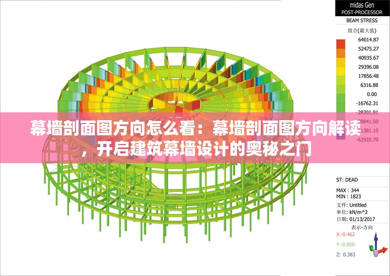 幕墻剖面圖方向怎么看：幕墻剖面圖方向解讀，開啟建筑幕墻設(shè)計(jì)的奧秘之門