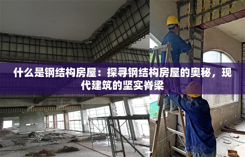什么是鋼結構房屋：探尋鋼結構房屋的奧秘，現(xiàn)代建筑的堅實脊梁