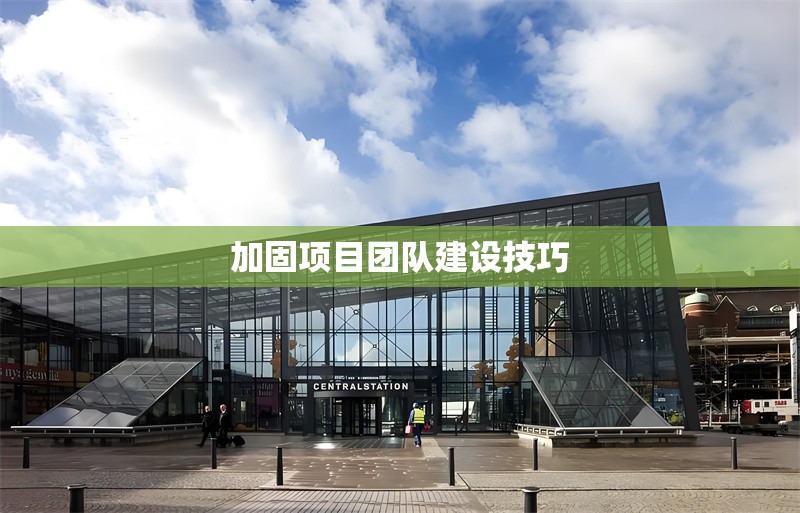 加固項(xiàng)目團(tuán)隊(duì)建設(shè)技巧