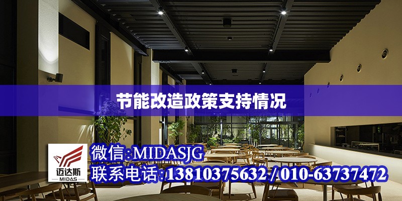 節(jié)能改造政策支持情況