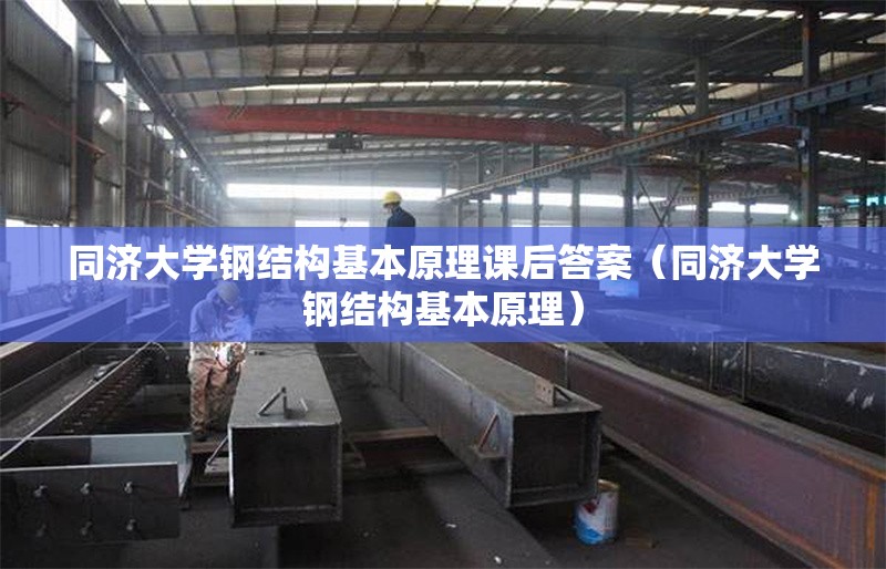 同濟大學鋼結(jié)構(gòu)基本原理課后答案（同濟大學鋼結(jié)構(gòu)基本原理）