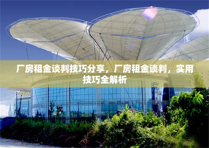 廠房租金談判技巧分享，廠房租金談判，實(shí)用技巧全解析 行業(yè)新聞 第7張