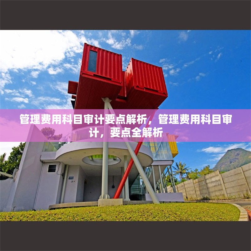 管理費用科目審計要點解析，管理費用科目審計，要點全解析