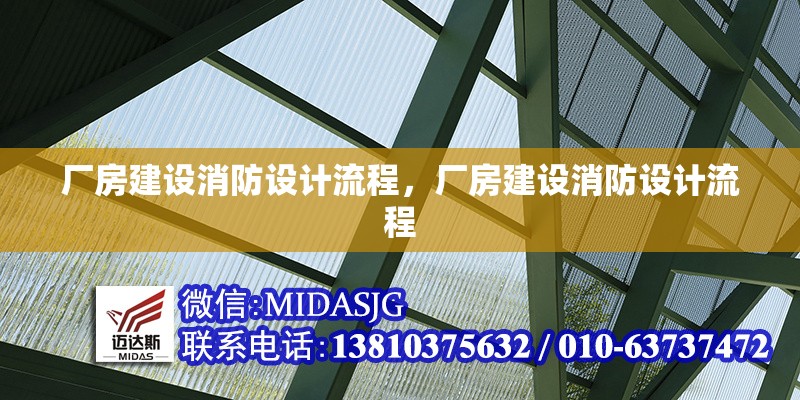 廠房建設(shè)消防設(shè)計(jì)流程，廠房建設(shè)消防設(shè)計(jì)流程