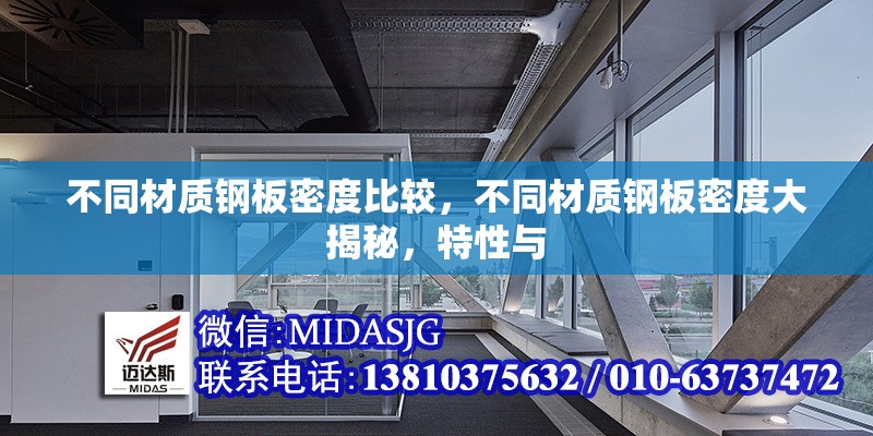 不同材質(zhì)鋼板密度比較，不同材質(zhì)鋼板密度大揭秘，特性與