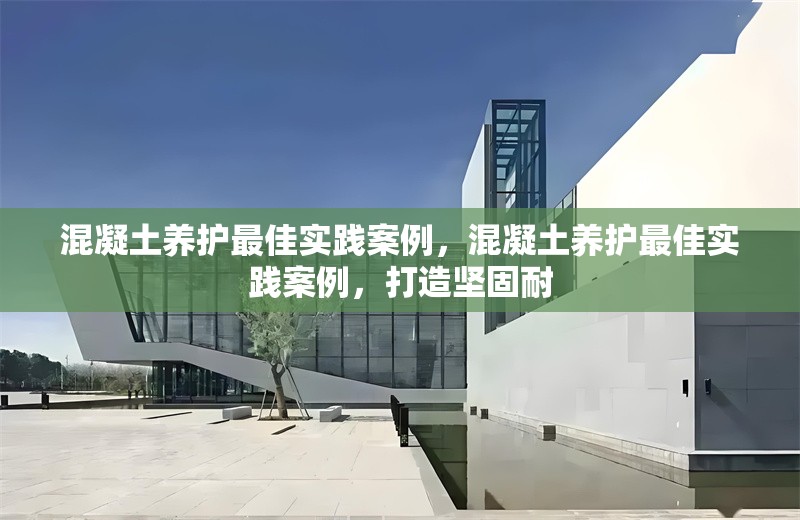 混凝土養(yǎng)護(hù)最佳實(shí)踐案例，混凝土養(yǎng)護(hù)最佳實(shí)踐案例，打造堅(jiān)固耐