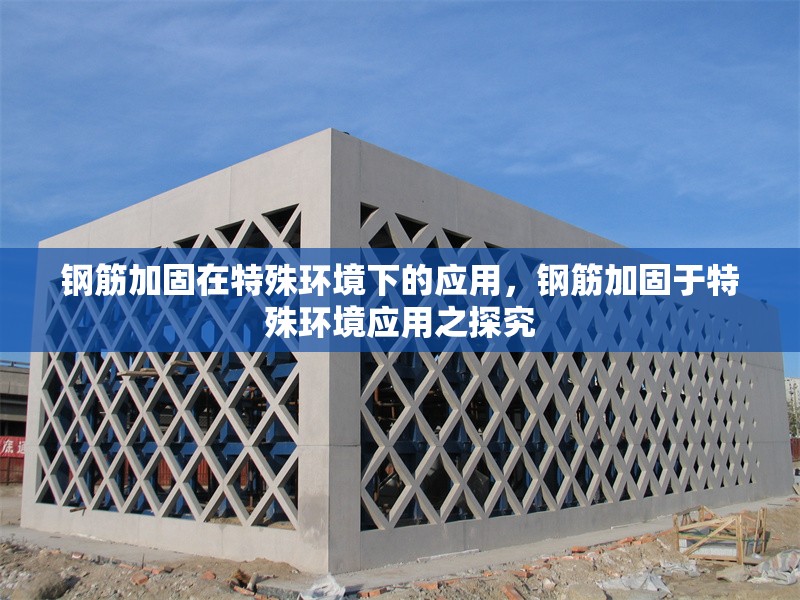 鋼筋加固在特殊環(huán)境下的應(yīng)用，鋼筋加固于特殊環(huán)境應(yīng)用之探究