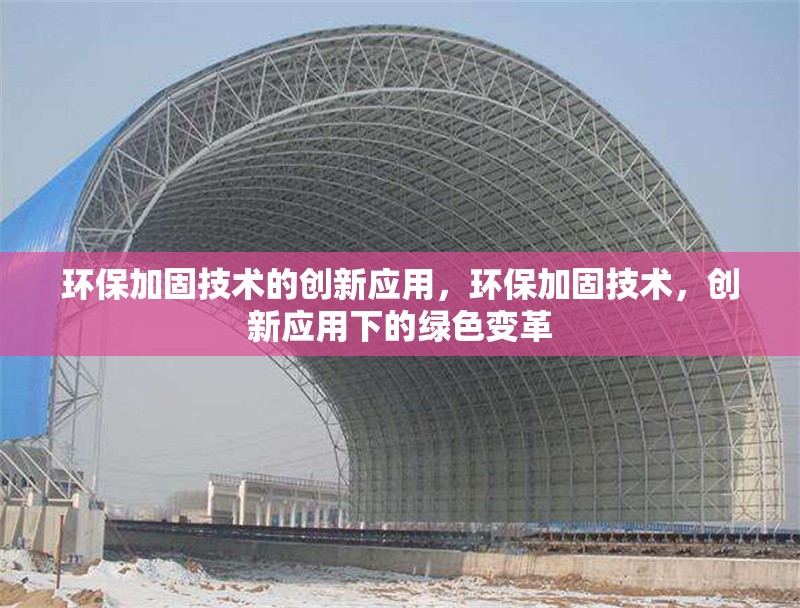 環(huán)保加固技術(shù)的創(chuàng)新應(yīng)用，環(huán)保加固技術(shù)，創(chuàng)新應(yīng)用下的綠色變革