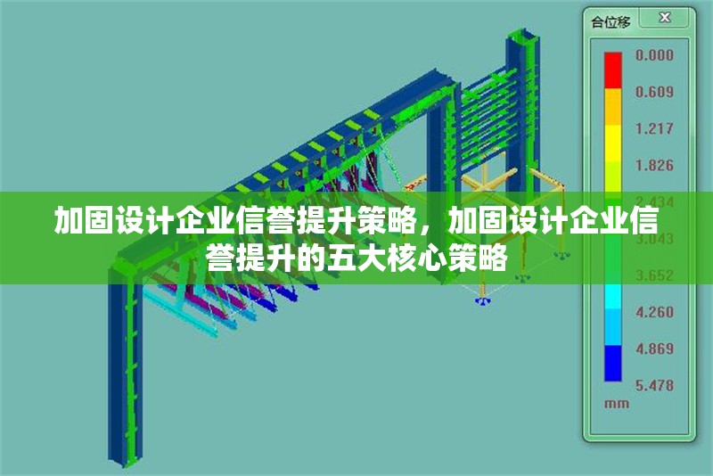 加固設(shè)計企業(yè)信譽提升策略，加固設(shè)計企業(yè)信譽提升的五大核心策略