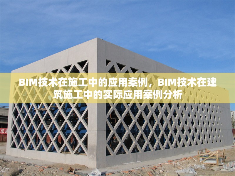 BIM技術在施工中的應用案例，BIM技術在建筑施工中的實際應用案例分析