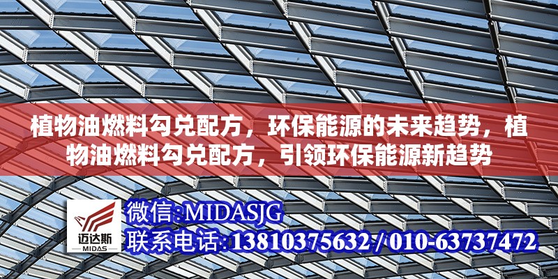 植物油燃料勾兌配方，環(huán)保能源的未來趨勢，植物油燃料勾兌配方，引領(lǐng)環(huán)保能源新趨勢