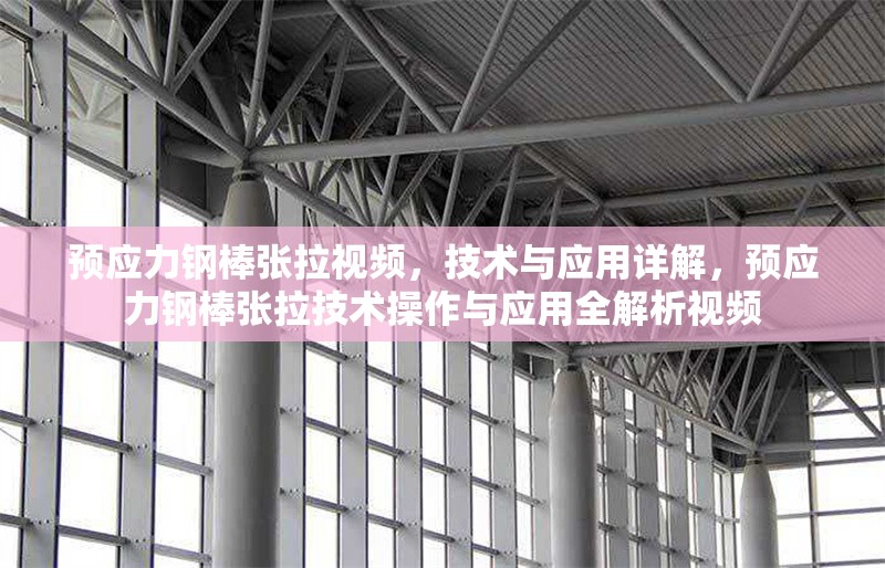 預應(yīng)力鋼棒張拉視頻，技術(shù)與應(yīng)用詳解，預應(yīng)力鋼棒張拉技術(shù)操作與應(yīng)用全解析視頻 行業(yè)新聞