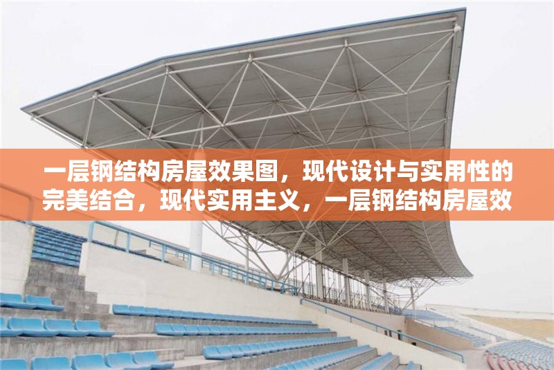 一層鋼結(jié)構(gòu)房屋效果圖，現(xiàn)代設(shè)計與實用性的完美結(jié)合，現(xiàn)代實用主義，一層鋼結(jié)構(gòu)房屋效果圖展示