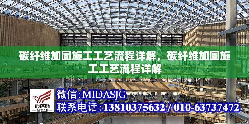 碳纖維加固施工工藝流程詳解，碳纖維加固施工工藝流程詳解