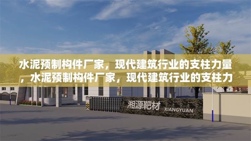 水泥預(yù)制構(gòu)件廠家，現(xiàn)代建筑行業(yè)的支柱力量，水泥預(yù)制構(gòu)件廠家，現(xiàn)代建筑行業(yè)的支柱力量 行業(yè)新聞