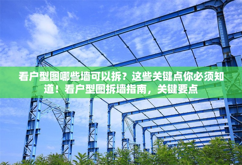 看戶型圖哪些墻可以拆？這些關(guān)鍵點(diǎn)你必須知道！看戶型圖拆墻指南，關(guān)鍵要點(diǎn)