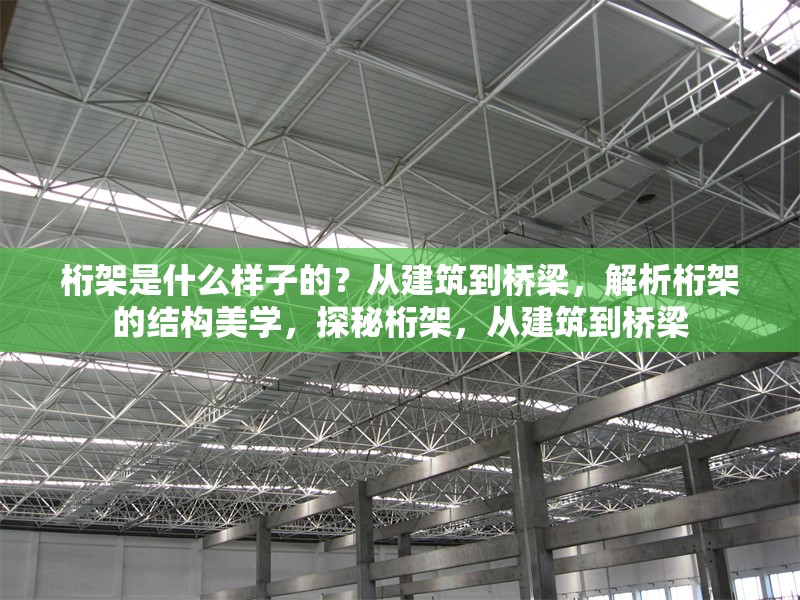 桁架是什么樣子的？從建筑到橋梁，解析桁架的結(jié)構(gòu)美學(xué)，探秘桁架，從建筑到橋梁