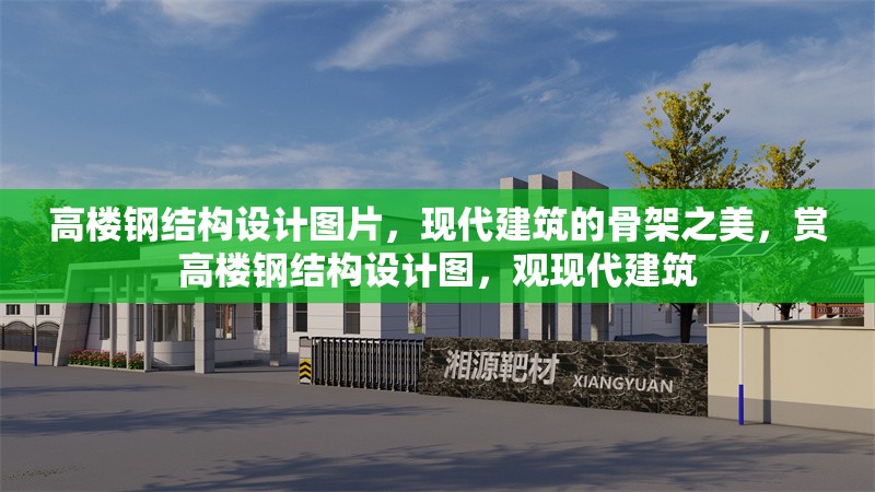 高樓鋼結(jié)構(gòu)設(shè)計圖片，現(xiàn)代建筑的骨架之美，賞高樓鋼結(jié)構(gòu)設(shè)計圖，觀現(xiàn)代建筑 行業(yè)新聞