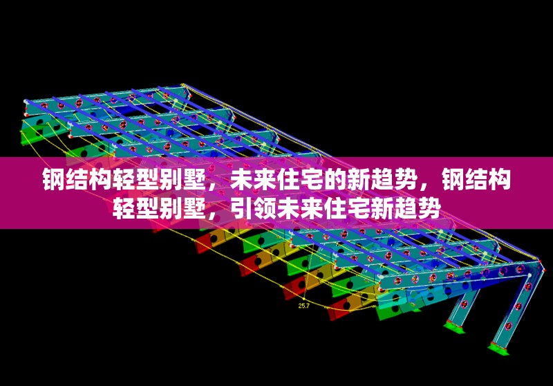 鋼結(jié)構(gòu)輕型別墅，未來住宅的新趨勢，鋼結(jié)構(gòu)輕型別墅，引領(lǐng)未來住宅新趨勢