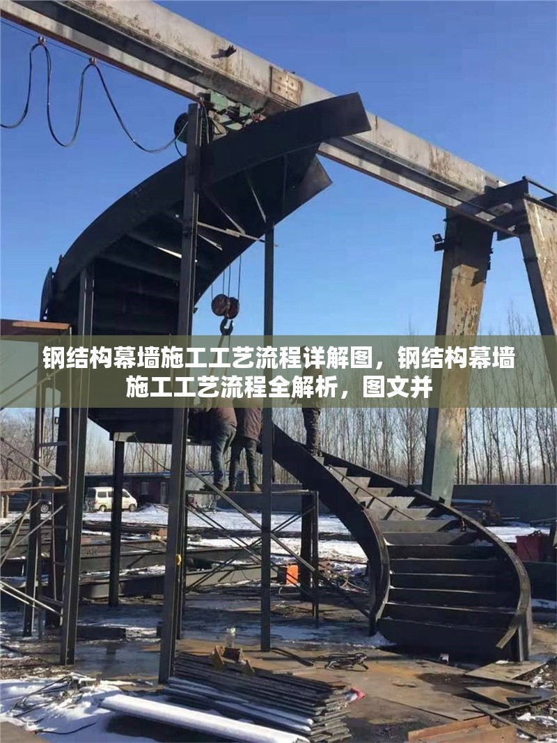 鋼結(jié)構(gòu)幕墻施工工藝流程詳解圖，鋼結(jié)構(gòu)幕墻施工工藝流程全解析，圖文并 行業(yè)新聞