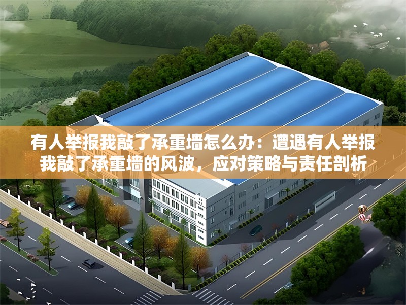 有人舉報我敲了承重墻怎么辦：遭遇有人舉報我敲了承重墻的風波，應對策略與責任剖析