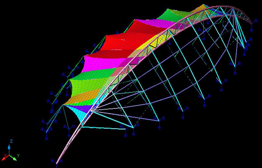景觀膜結構設計案例