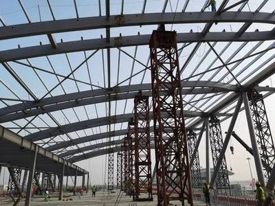 機(jī)場(chǎng)鋼梁加固施工流程