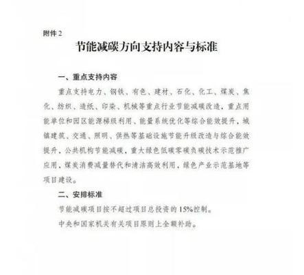 節(jié)能改造政策支持情況 行業(yè)新聞 第2張