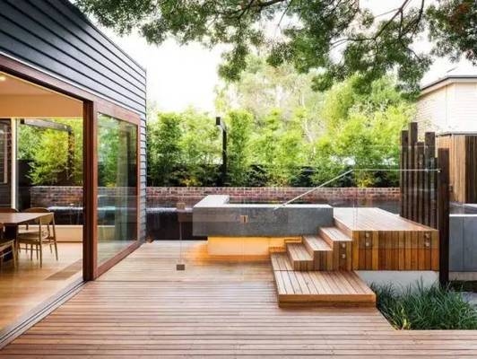 民宿設計效果圖 庭院，民宿庭院設計效果圖，自然與現(xiàn)代的 行業(yè)新聞 第3張