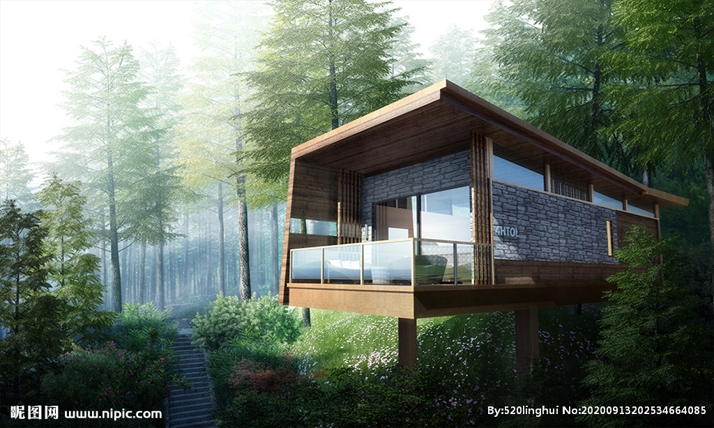 民宿木屋效果圖，幾種不同風格的標題供你參考，，文藝風，邂逅詩意棲居，民宿木屋絕美效果圖大賞，實用風，超全！民宿木屋精品效果圖一站式呈現(xiàn)，吸睛風，驚艷視覺！不容錯過的民宿木屋效果圖合集 行業(yè)新聞 第1張