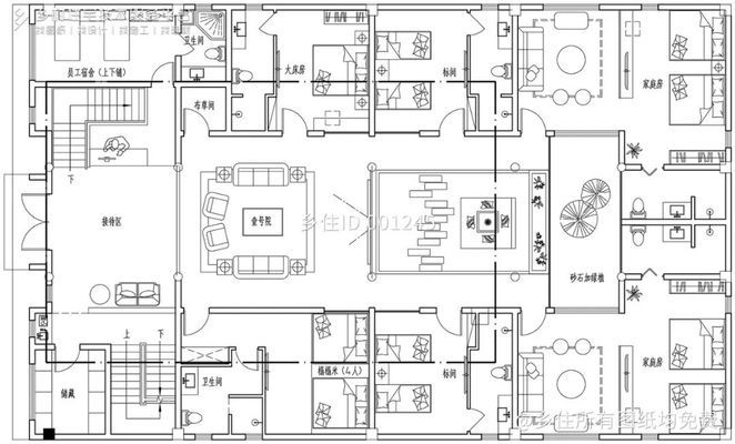 民宿設(shè)計手繪圖紙，幾種不同風格的標題供你參考，，匠心勾勒，民宿設(shè)計手繪圖紙大賞，靈動筆觸繪就的民宿設(shè)計手繪圖紙集錦，解鎖創(chuàng)意密碼——民宿設(shè)計手繪 行業(yè)新聞 第3張