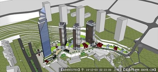 二層商業(yè)建筑效果圖怎么畫，二層商業(yè)建筑效果圖