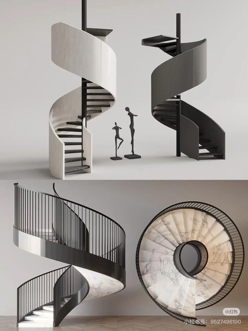 螺旋樓梯效果圖大全(51種螺旋樓梯創(chuàng)意設(shè)計,讓人大飽眼福!)
